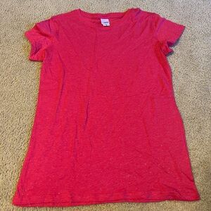 J. America Bright Pink Women's Short Sleeve Tee